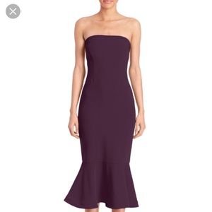 Cinq-a-sept strapless dress
